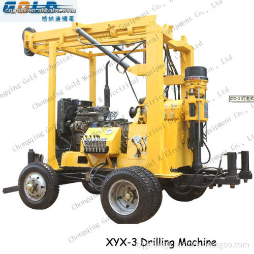 100m,250m,600m Underground Deep Water Well Drill Rigs and Drilling Machine for Sale